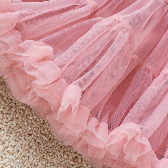 Pink Ruffled Dress - Picture 3 of 3